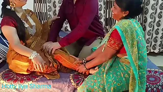 Indian Porn Flick - Real Desi Sex Videos Be advisable for Nokar Malkin And M&commat;m Group Sex